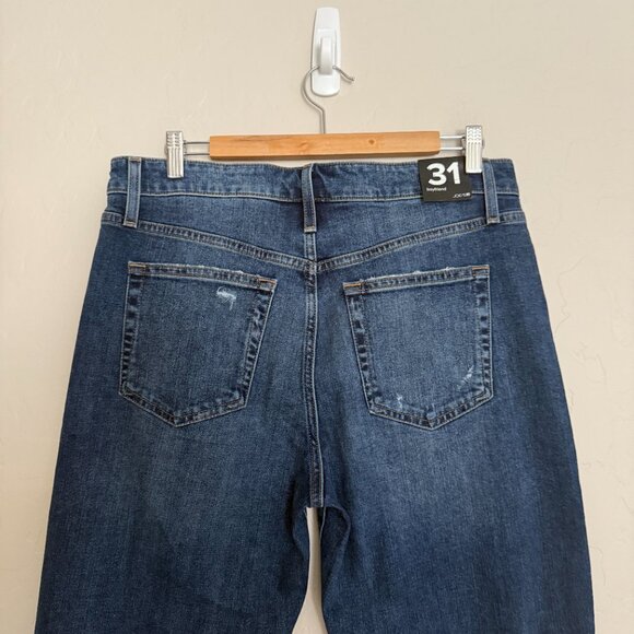 NWT Joe’s Jeans Straight Leg Boyfriend Denim Women's Size 31 / 12 Inglewood Wash - Picture 4 of 9